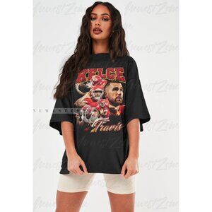Travis Kelce 90s Football T-Shirt Tight End Homage Retro Bootleg Shirt 79